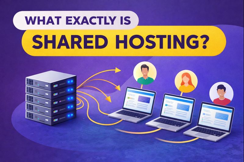 shared hosting plans explained and how shared hosting works
